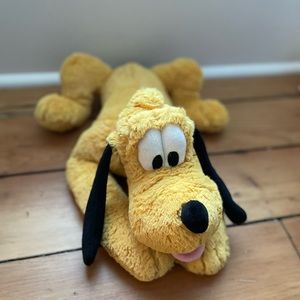 18in Like New Authentic Original Disney Pluto Plush- Silky Soft